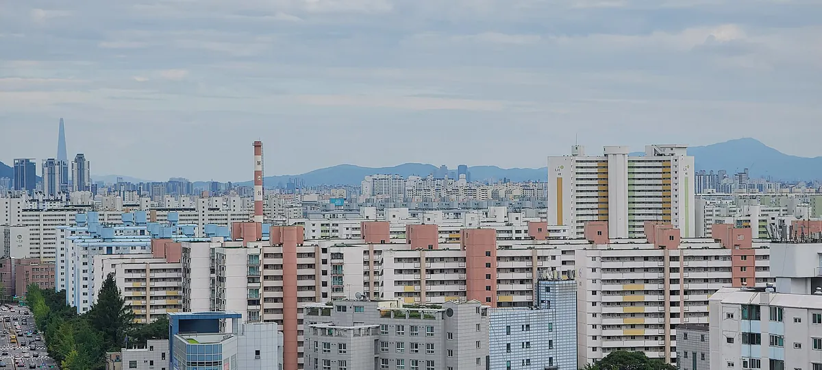 장기수선충당금 반환 대상인 서울 노원구 아파트 단지 전경